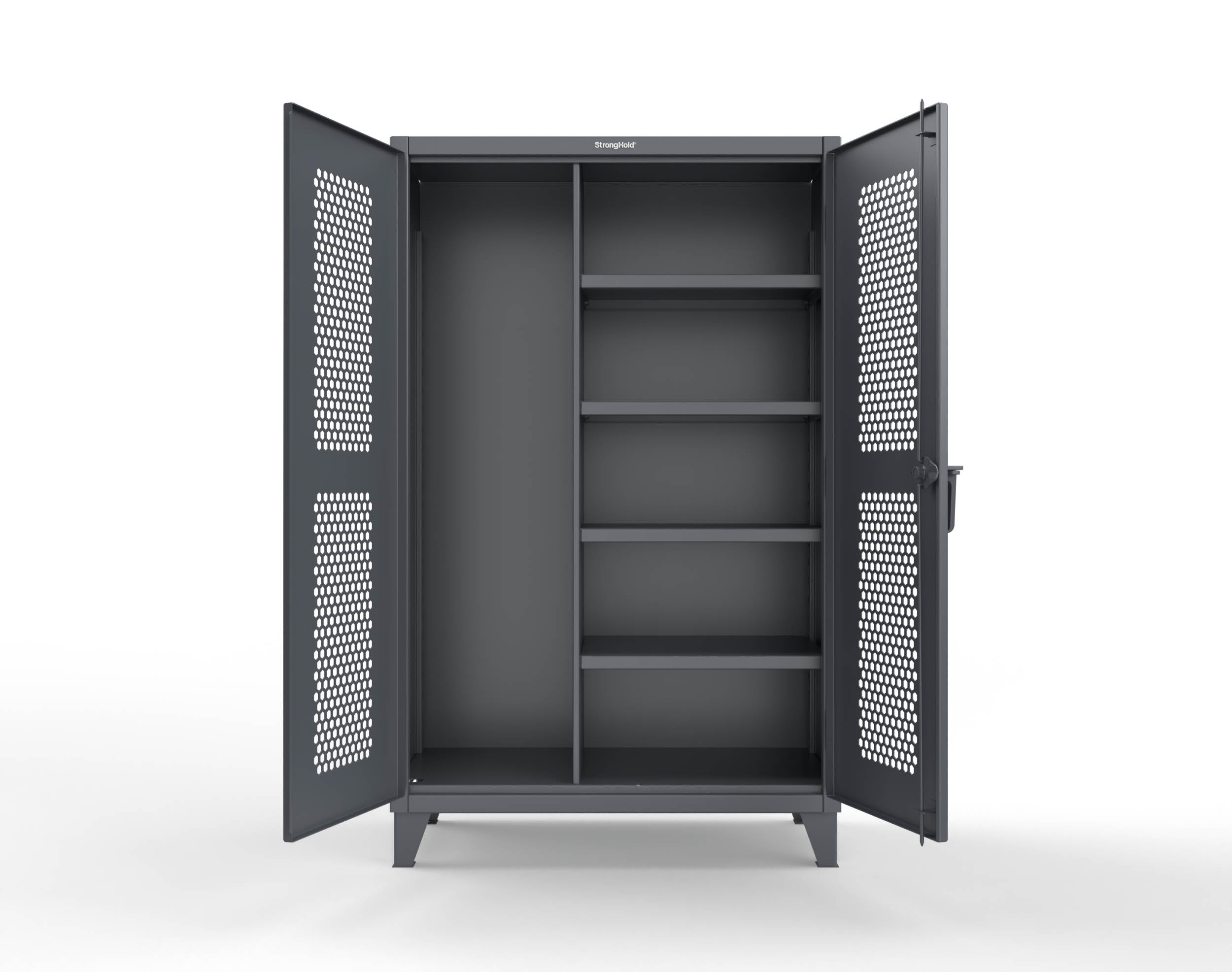 Extreme Duty 12 GA Janitorial Cabinet, 46-h-bc-244 | Strong Hold