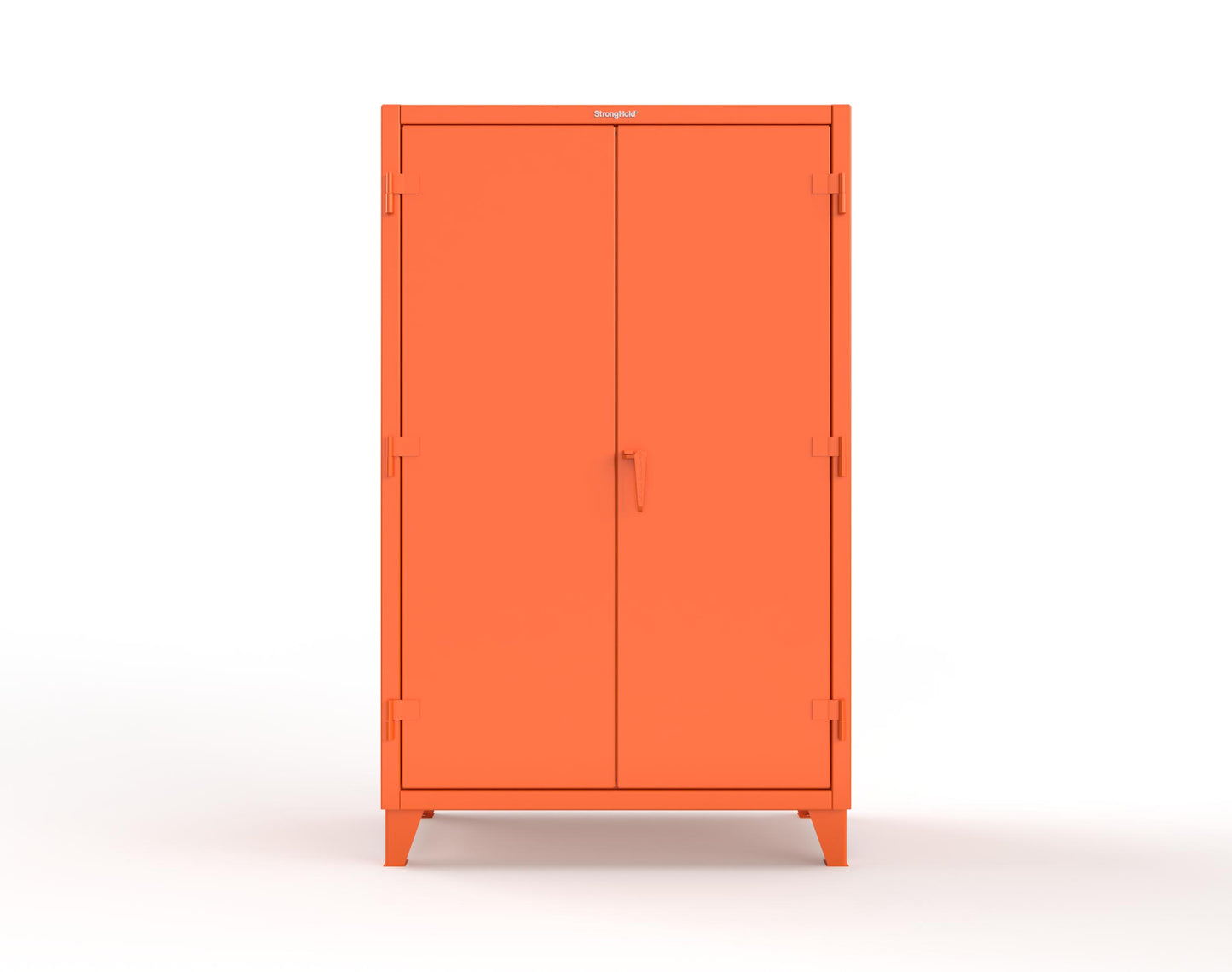 Extreme Duty 12 GA Cabinet with 4 Slide-Out Shelves, 6 Half-Width Drawers with Dividers - 48 In. W x 24 In. D x 78 In. H - 46-PB-244SOS-6/5DBPH-2009