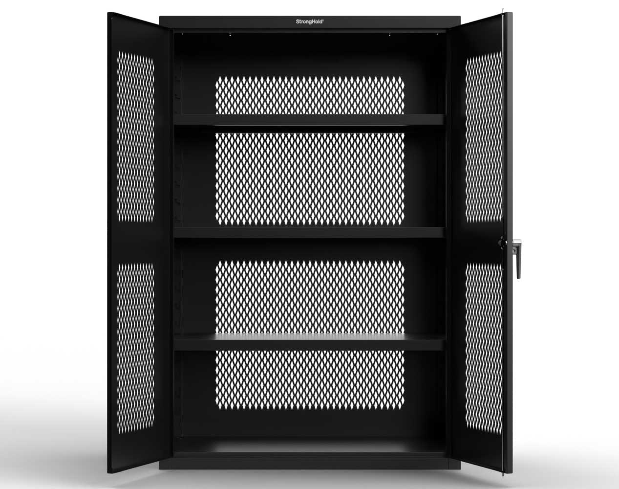Heavy Duty 18 GA Ventilated Cabinet - 48 in. W x 24 in. D x 72 in. H
