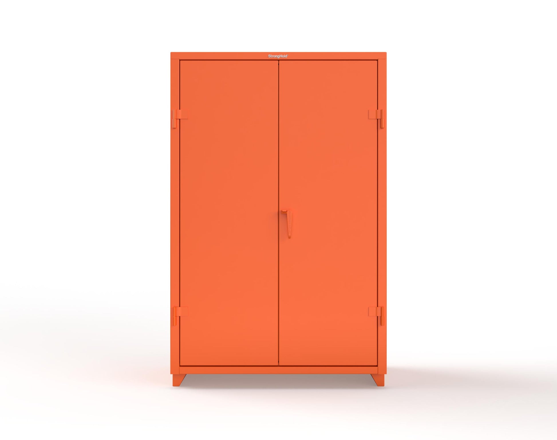 Extra Heavy Duty 14 GA Uniform Cabinet with 7 Drawers, 3 Shelves - 48 In. W x 24 In. D x 75 In. H - 46-W-243-7DB-L-2009