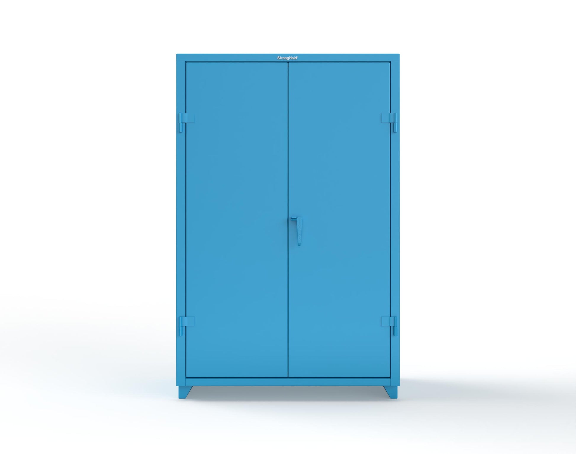 Extra Heavy Duty 14 GA Uniform Cabinet with 7 Drawers, 3 Shelves - 48 In. W x 24 In. D x 75 In. H - 46-W-243-7DB-L-5012