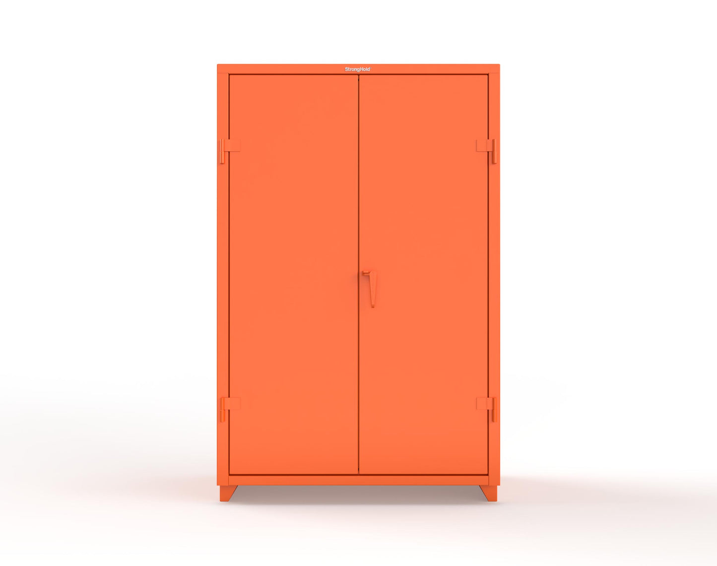 Extra Heavy Duty 14 GA Uniform Cabinet with 4 Shelves - 48 In. W x 24 In. D x 75 In. H - 46-W-244-L-2009