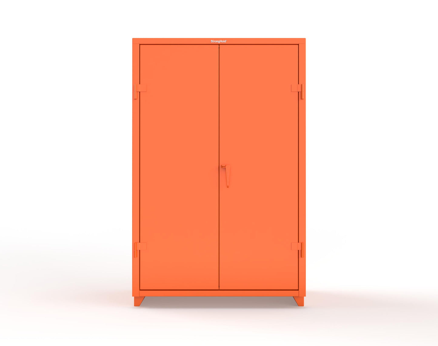 Extra Heavy Duty 14 GA Uniform Cabinet with 5 Shelves - 48 In. W x 24 In. D x 75 In. H - 46-W-245-L-2009
