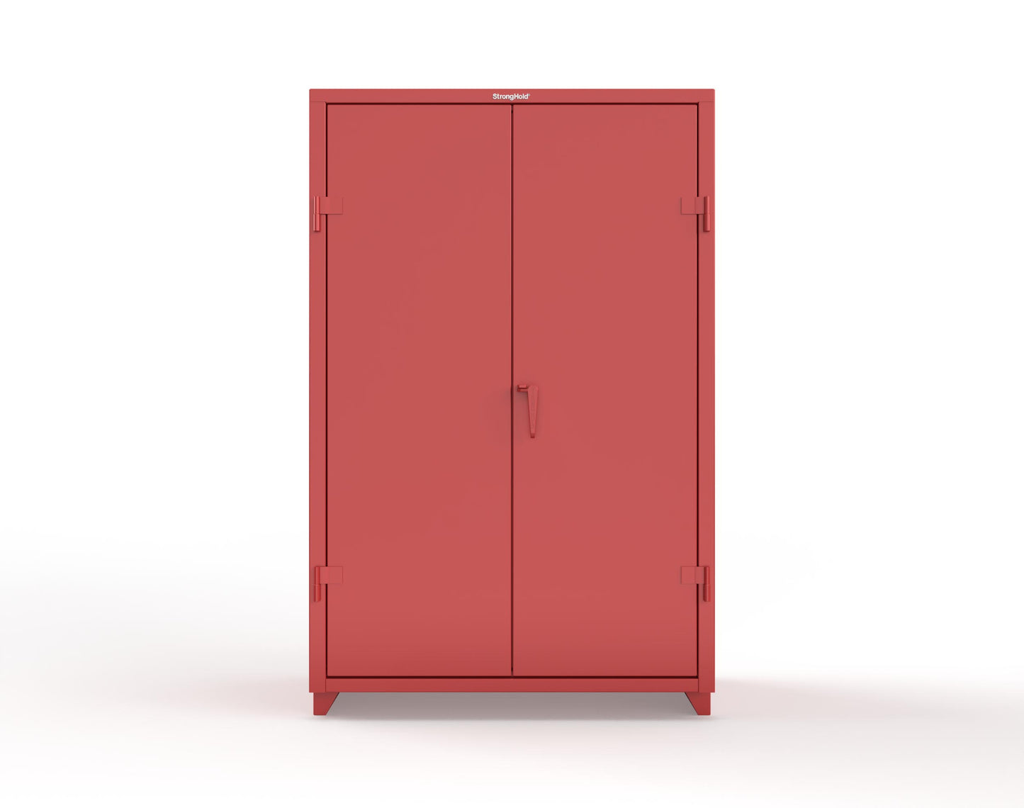 Extra Heavy Duty 14 GA Uniform Cabinet with 5 Shelves - 48 In. W x 24 In. D x 75 In. H - 46-W-245-L-3001