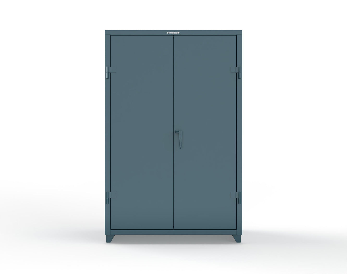 Extra Heavy Duty 14 GA Uniform Cabinet with 5 Shelves - 48 In. W x 24 In. D x 75 In. H - 46-W-245-L-5001