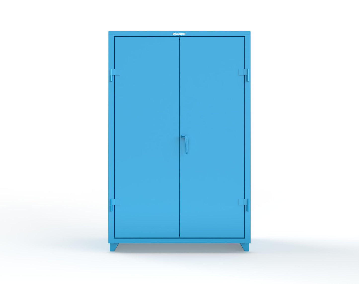 Extra Heavy Duty 14 GA Uniform Cabinet with 5 Shelves - 48 In. W x 24 In. D x 75 In. H - 46-W-245-L-5012