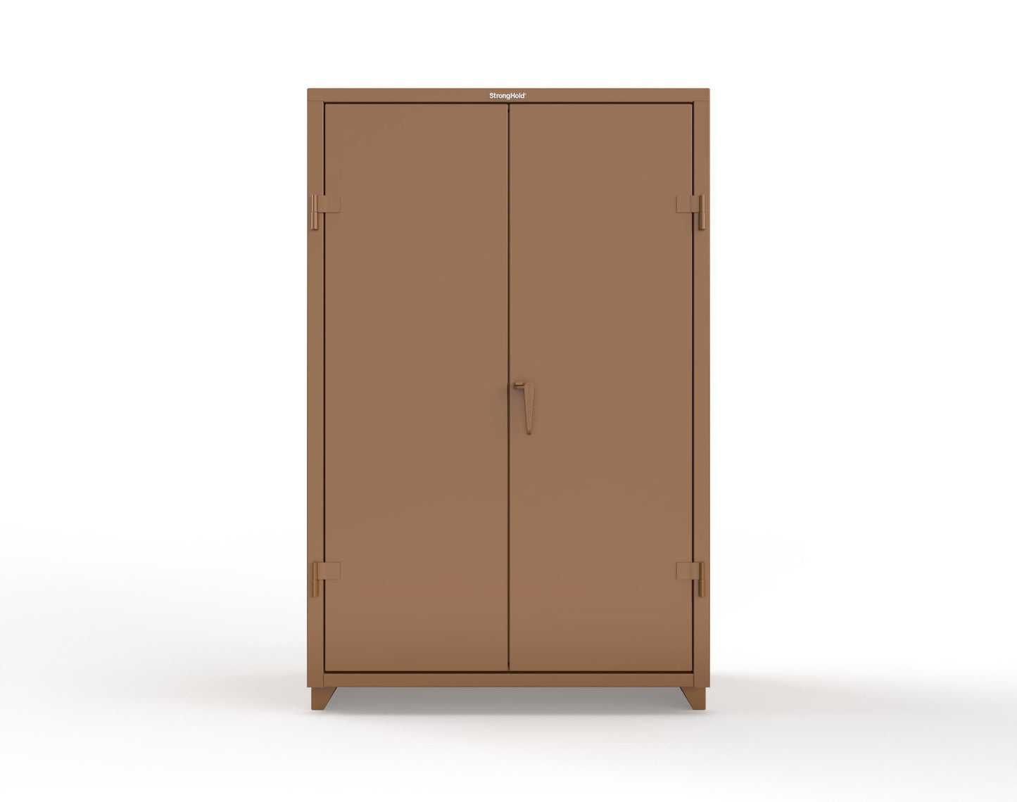 Extra Heavy Duty 14 GA Uniform Cabinet with 5 Shelves - 48 In. W x 24 In. D x 75 In. H - 46-W-245-L-8008