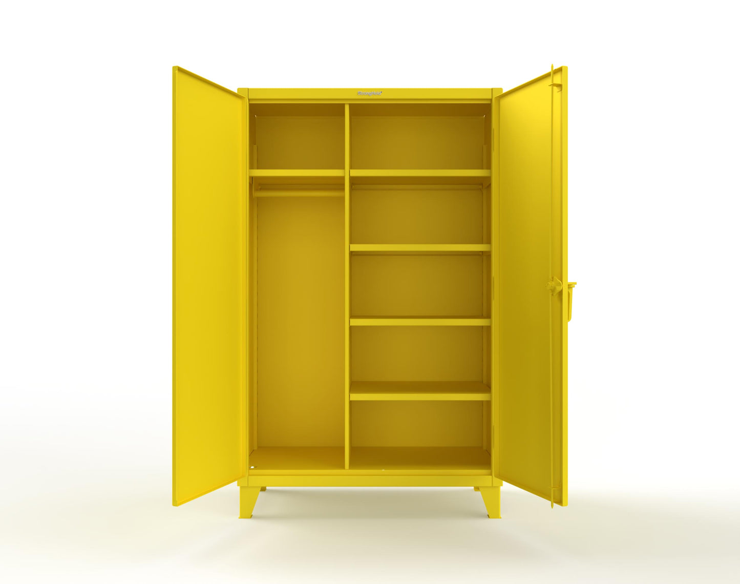 Extreme Duty 12 GA Uniform Cabinet with 5 Shelves - 48 In. W x 24 In. D x 78 In. H - 46-W-245-1021