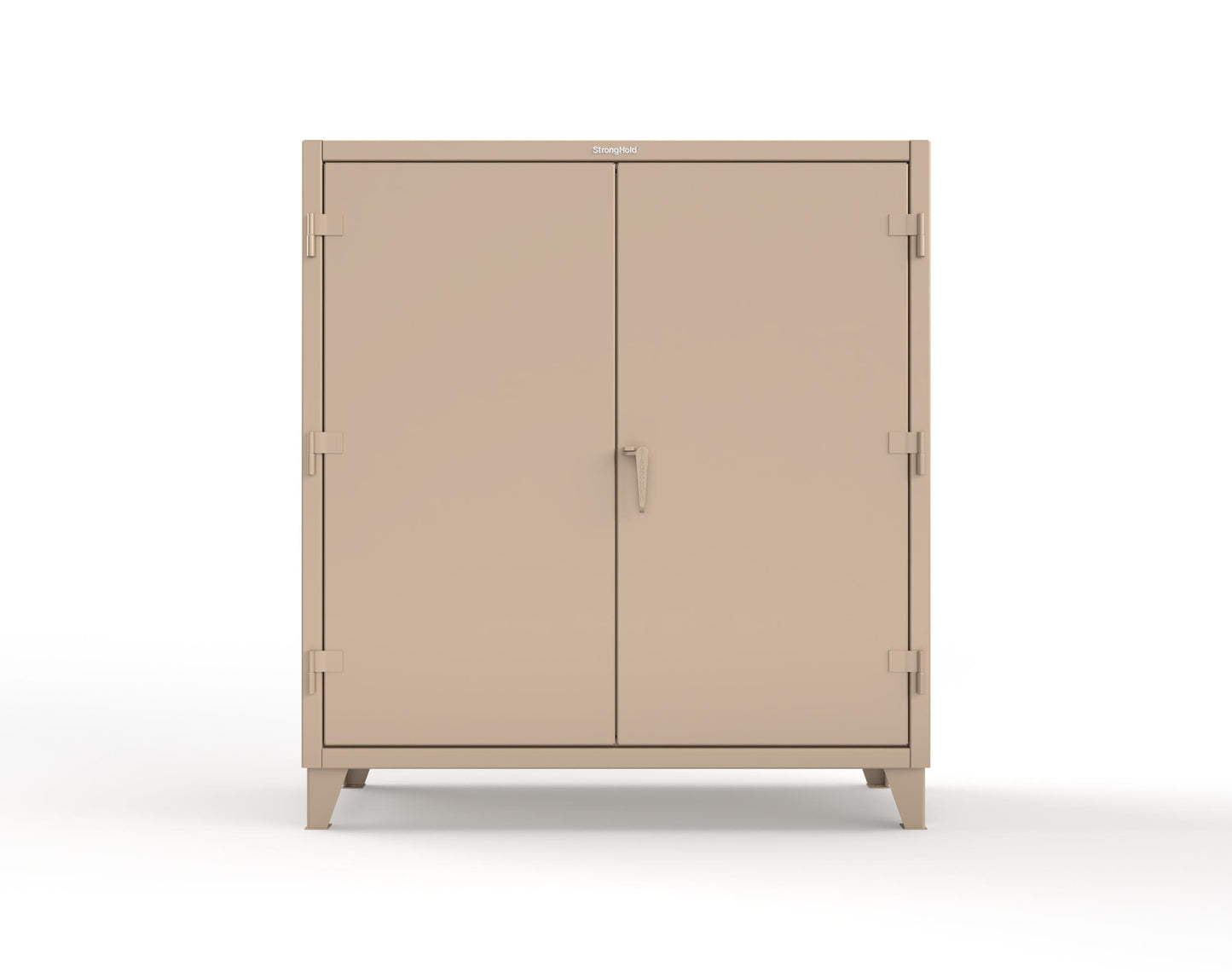 Extreme Duty 12 GA Cabinet with 3 Shelves - 60 In. W x 24 In. D x 66 In. H - 55-243-1019