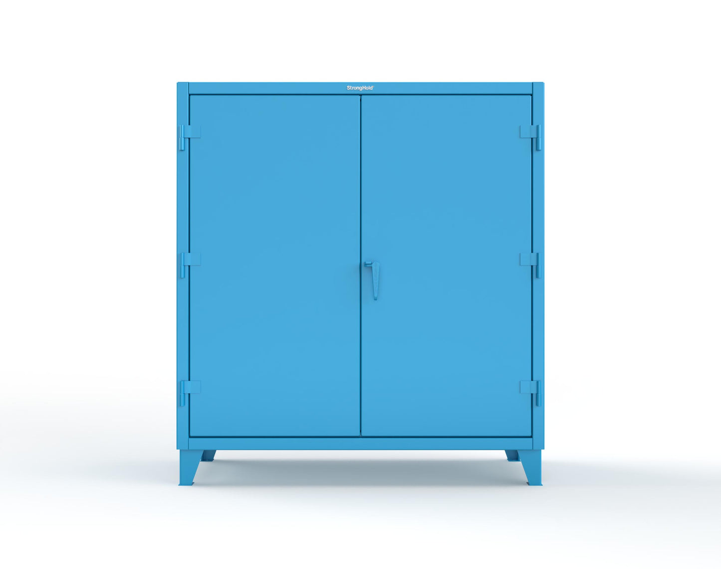 Extreme Duty 12 GA Cabinet with 3 Shelves - 60 In. W x 24 In. D x 66 In. H - 55-243-5012