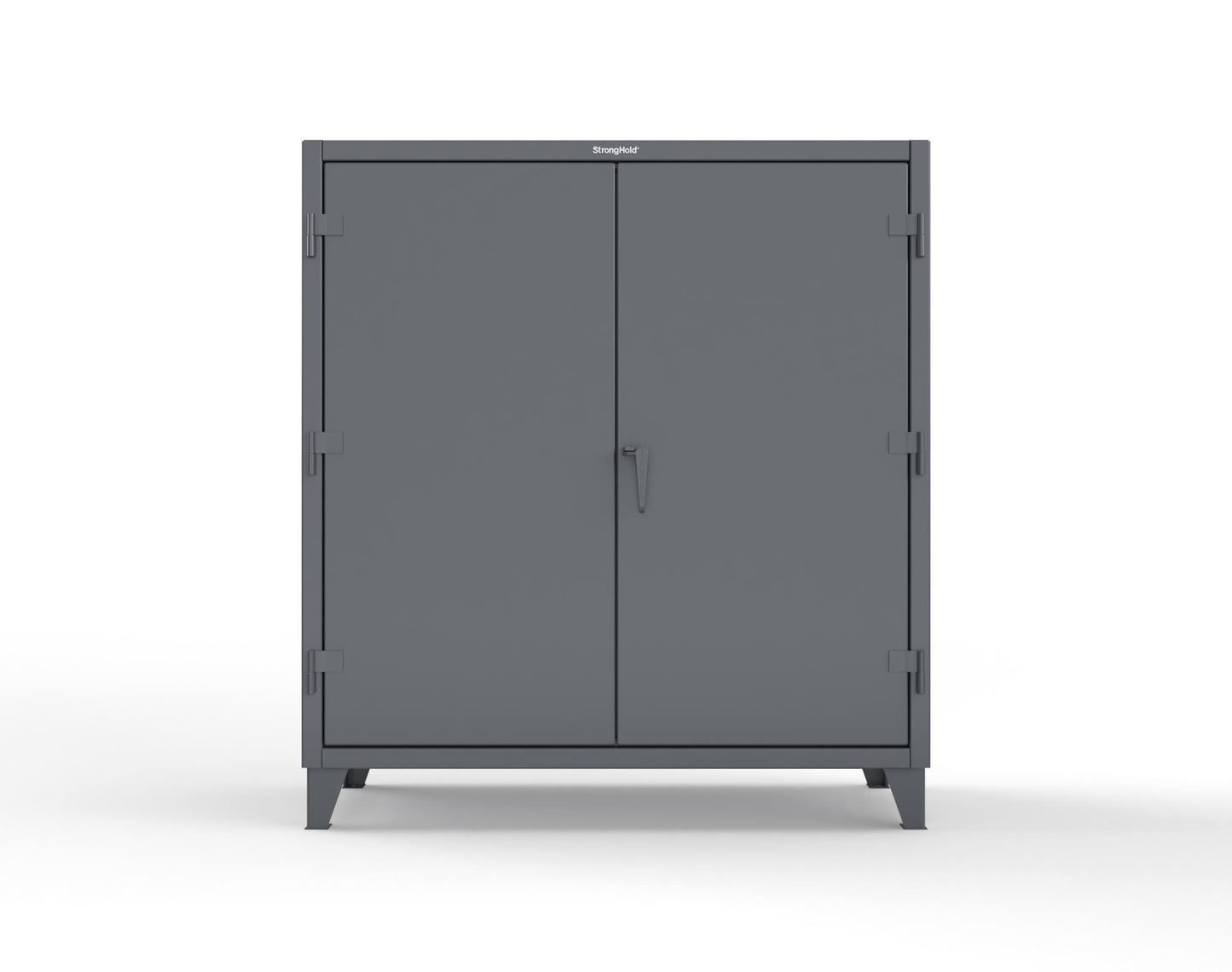 Extreme Duty 12 GA Cabinet with 3 Shelves - 60 In. W x 24 In. D x 66 In. H - 55-243-7024