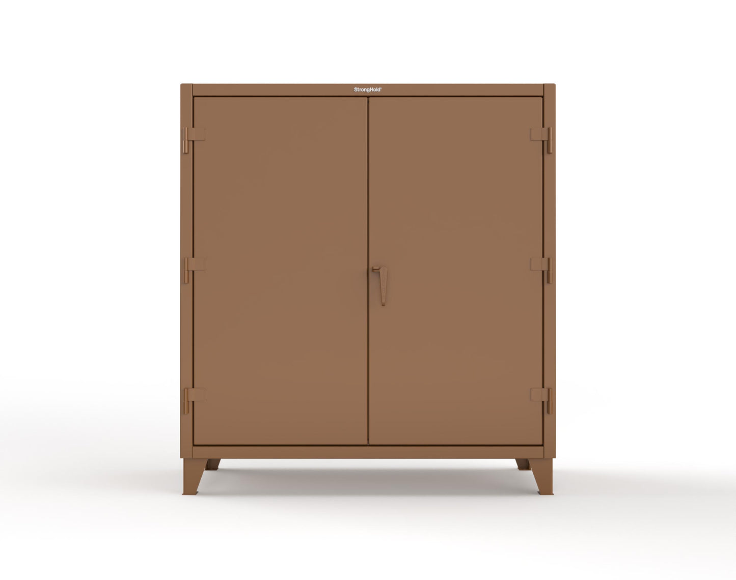 Extreme Duty 12 GA Cabinet with 3 Shelves - 60 In. W x 24 In. D x 66 In. H - 55-243-8008