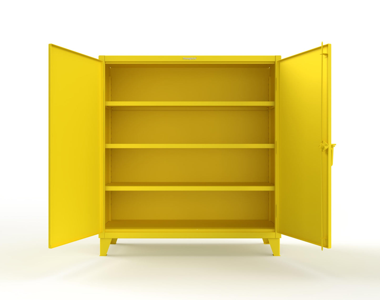 Extreme Duty 12 GA Cabinet with 3 Shelves - 60 In. W x 24 In. D x 66 In. H - 55-243-1021