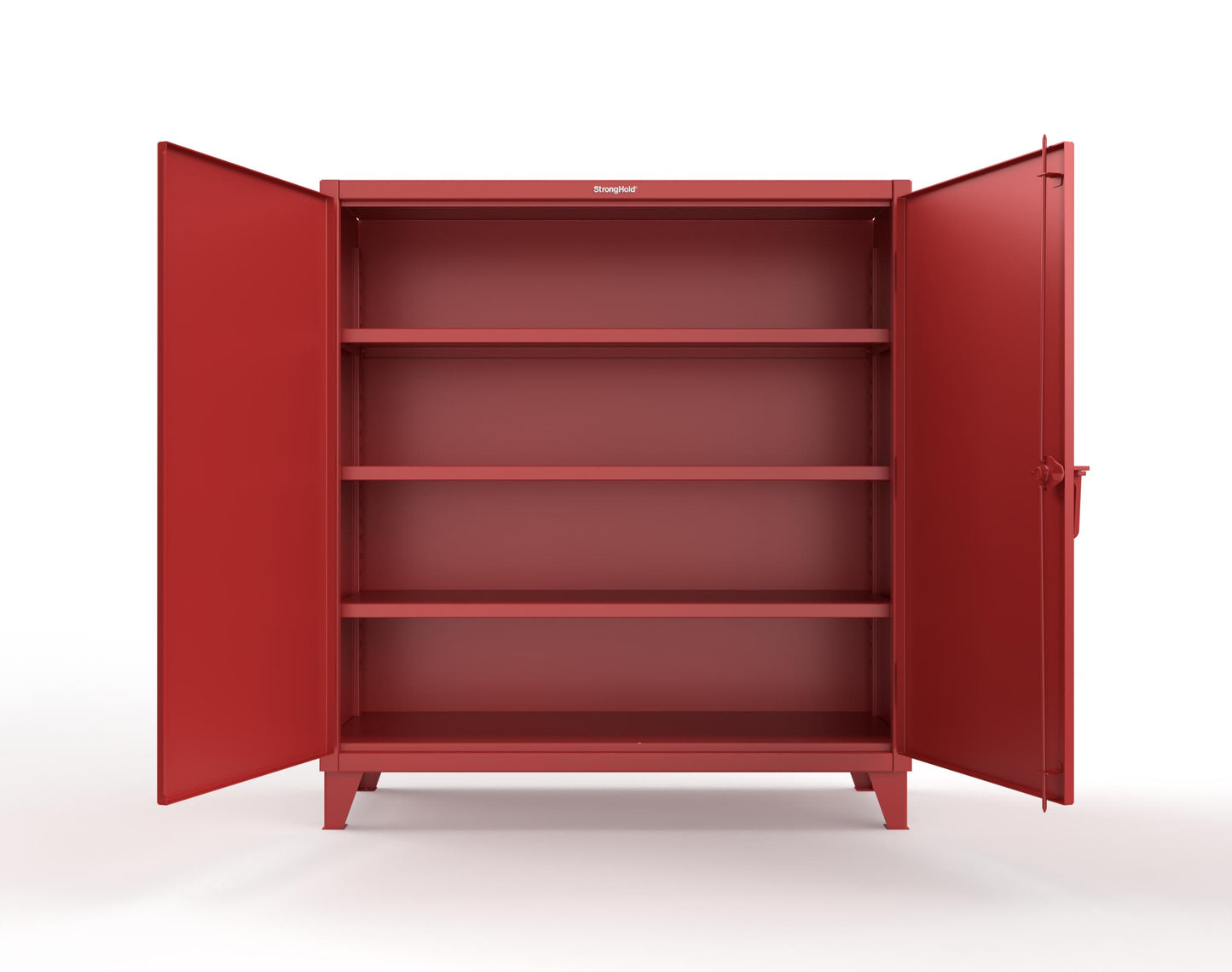 Extreme Duty 12 GA Cabinet with 3 Shelves - 60 In. W x 24 In. D x 66 In. H - 55-243-3001