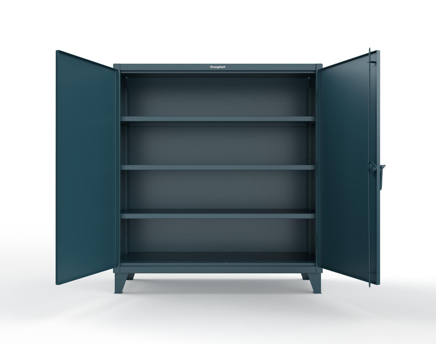 Extreme Duty 12 GA Cabinet with 3 Shelves - 60 In. W x 24 In. D x 66 In. H - 55-243-5001