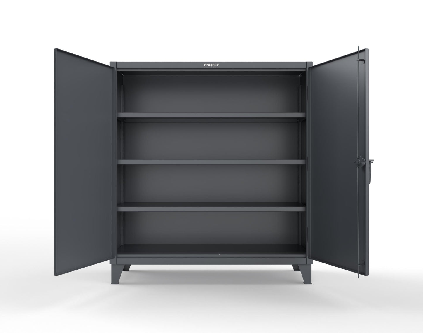 Extreme Duty 12 GA Cabinet with 3 Shelves - 60 In. W x 24 In. D x 66 In. H - 55-243-7024