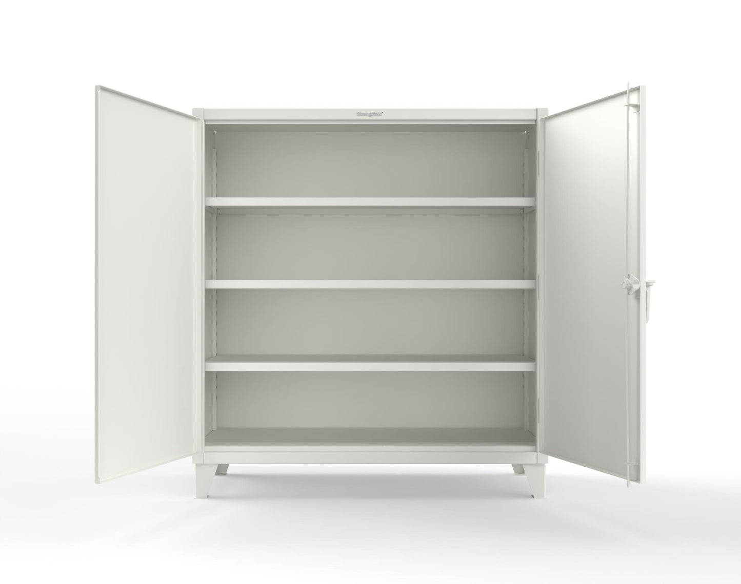 Extreme Duty 12 GA Cabinet with 3 Shelves - 60 In. W x 24 In. D x 66 In. H - 55-243-9003