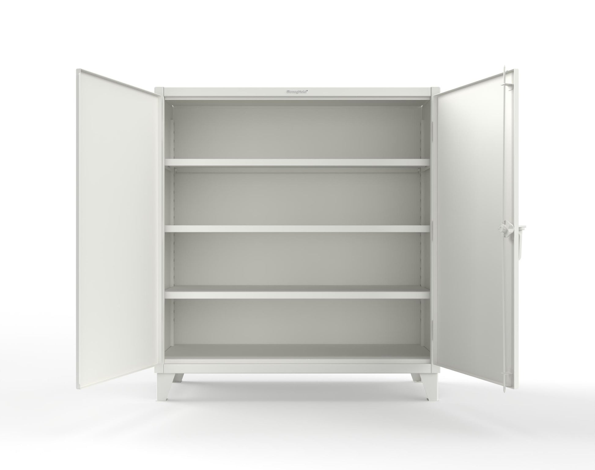 Extreme Duty 12 GA Cabinet with 3 Shelves - 60 In. W x 24 In. D x 66 In. H - 55-243-9003
