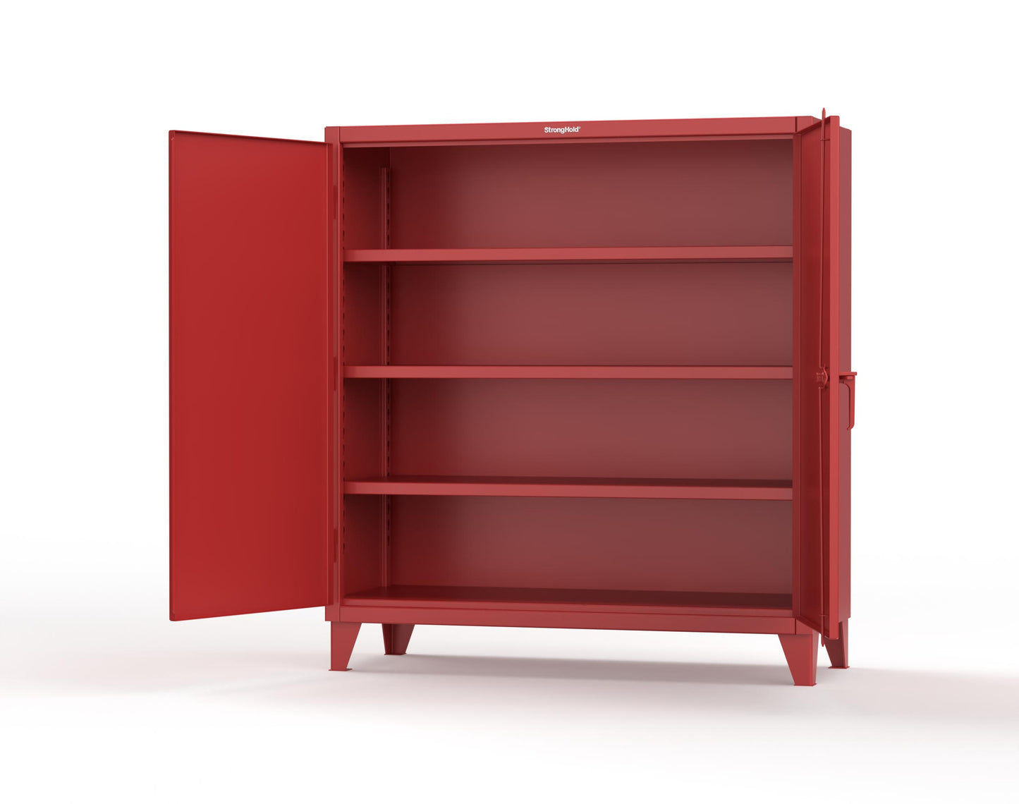 Extreme Duty 12 GA Cabinet with 3 Shelves - 60 In. W x 24 In. D x 66 In. H - 55-243-3001