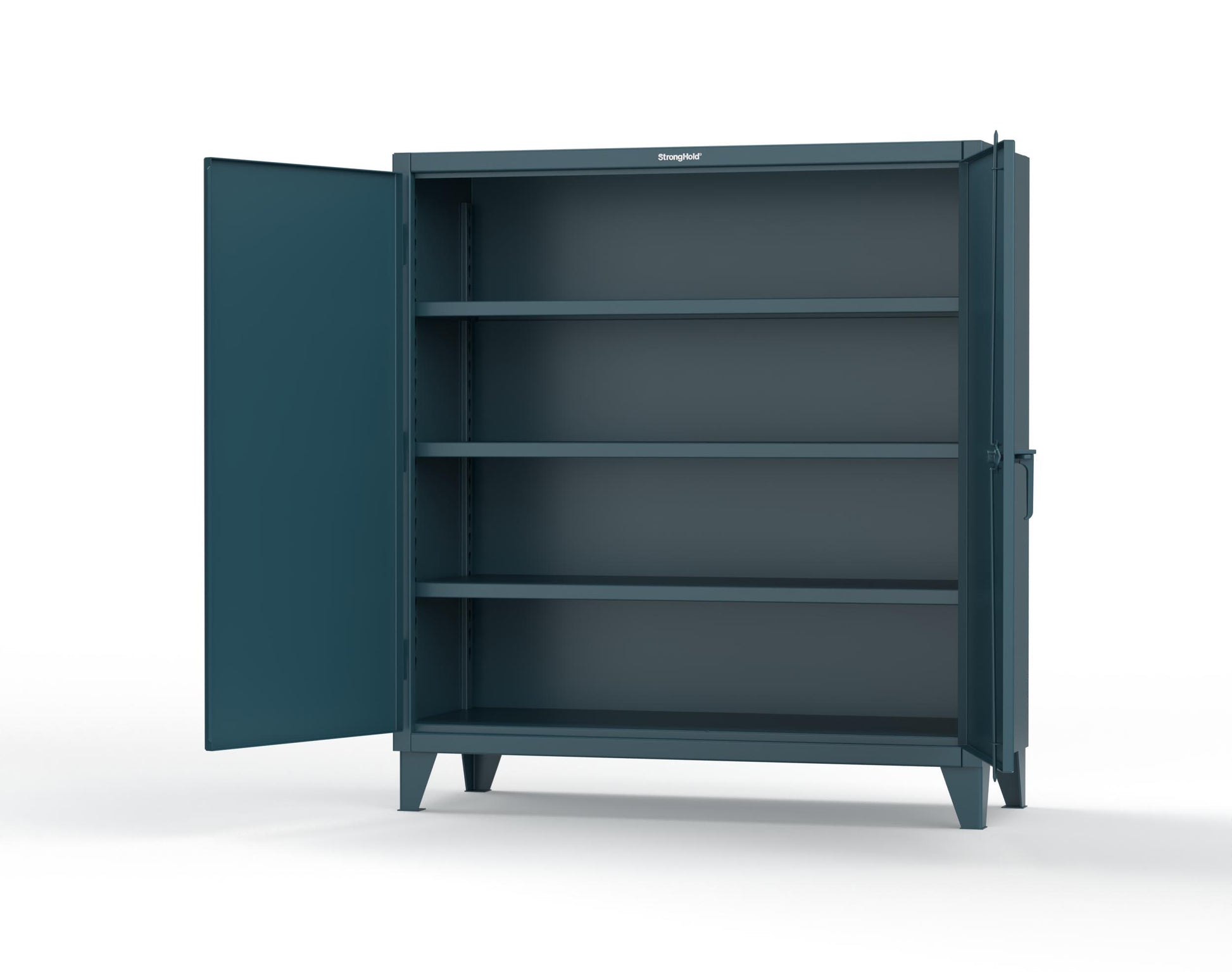 Extreme Duty 12 GA Cabinet with 3 Shelves - 60 In. W x 24 In. D x 66 In. H - 55-243-5001