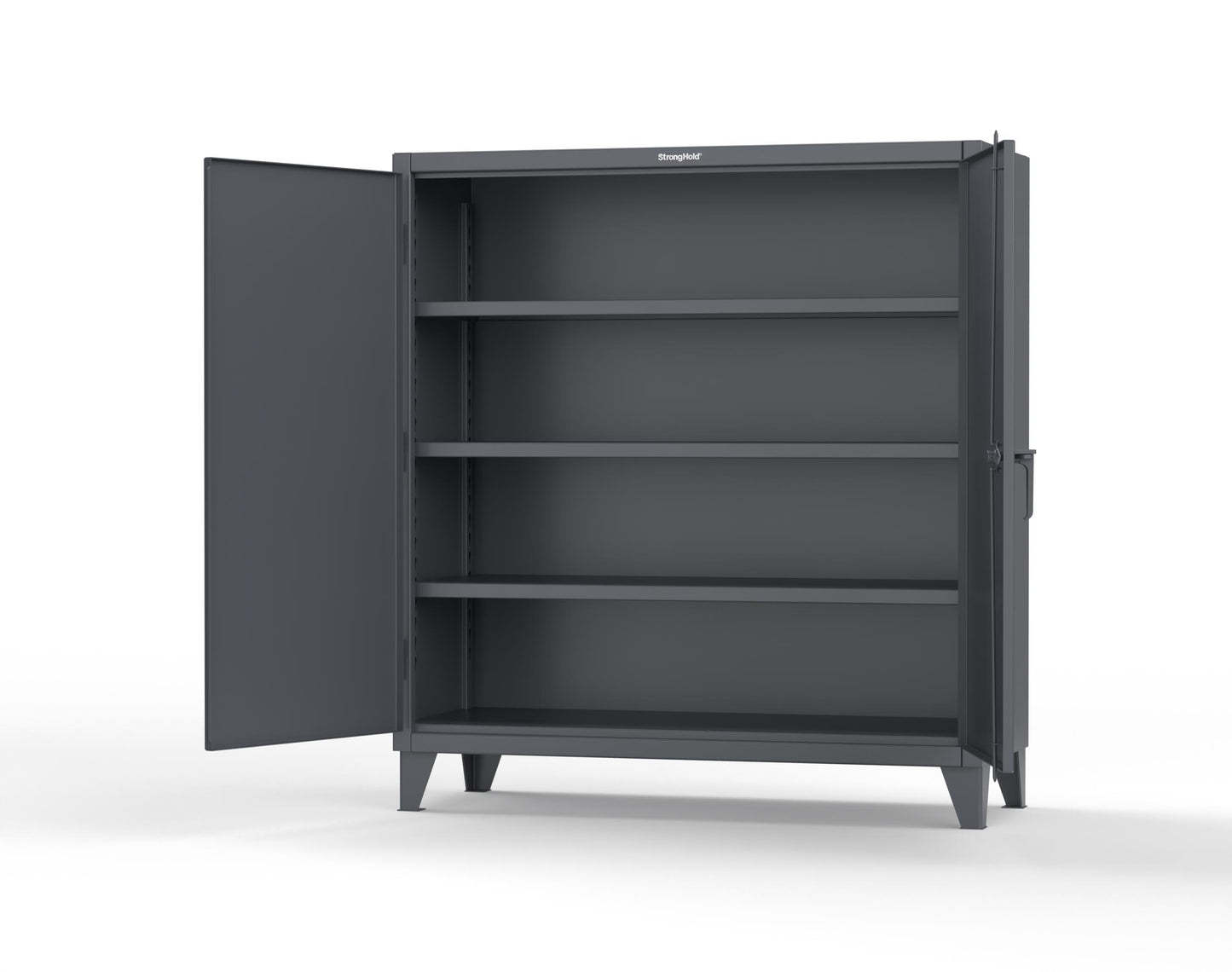 Extreme Duty 12 GA Cabinet with 3 Shelves - 60 In. W x 24 In. D x 66 In. H - 55-243-7024