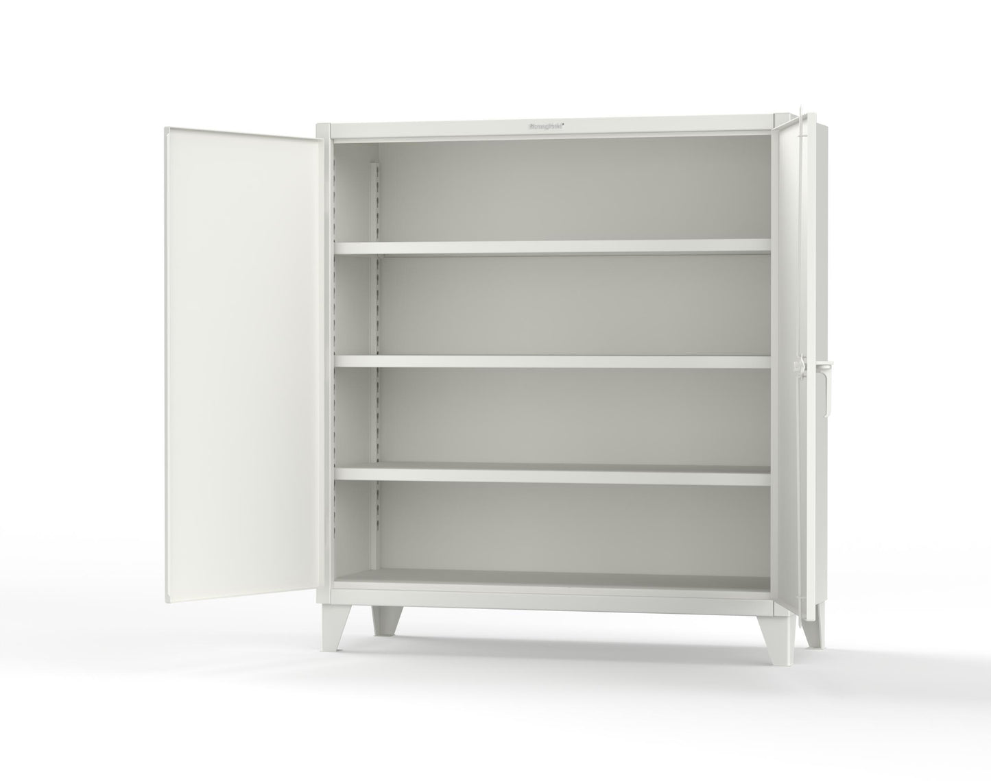 Extreme Duty 12 GA Cabinet with 3 Shelves - 60 In. W x 24 In. D x 66 In. H - 55-243-9003