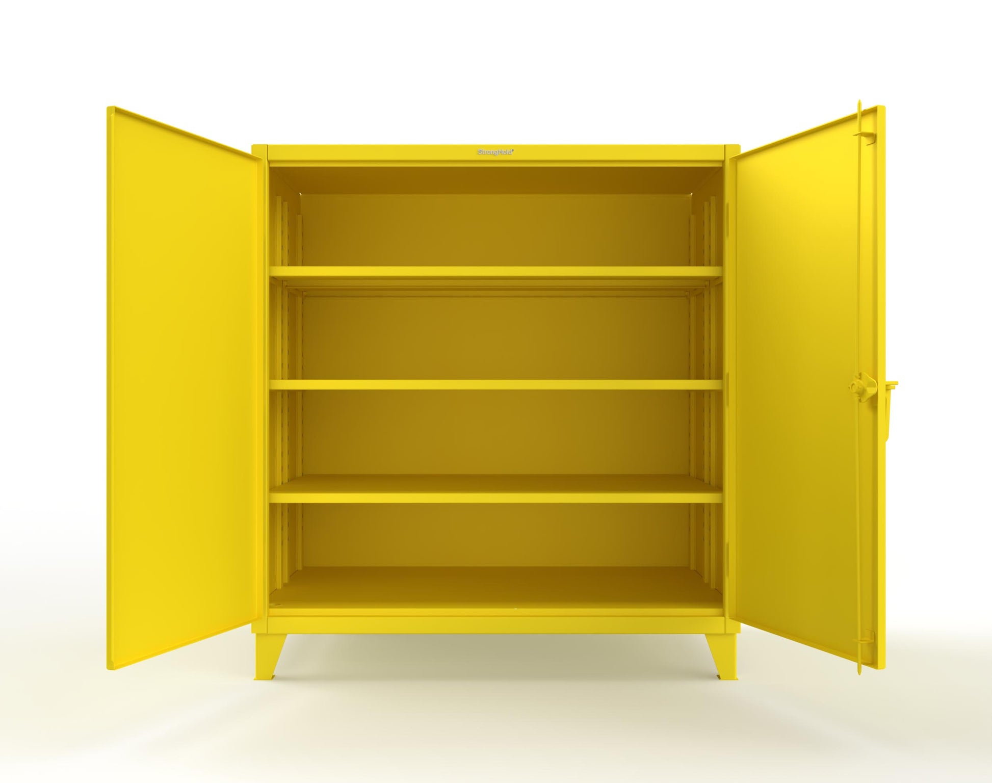 Extreme Duty 12 GA Cabinet with 3 Extra Deep Shelves - 60 In. W x 36 In. D x 66 In. H - 55-363-1021