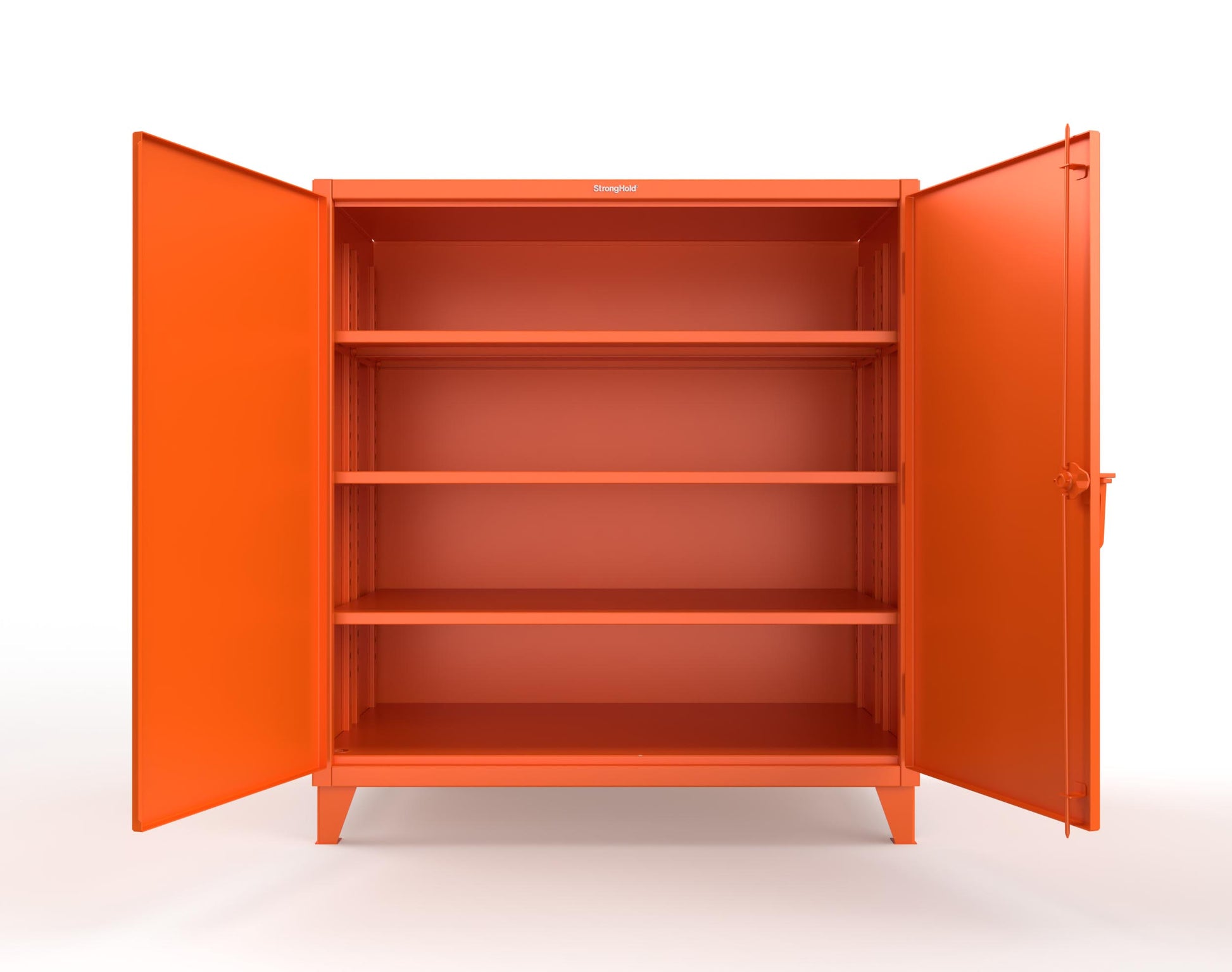 Extreme Duty 12 GA Cabinet with 3 Extra Deep Shelves - 60 In. W x 36 In. D x 66 In. H - 55-363-2009