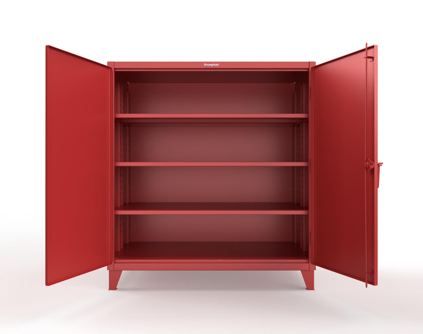 Extreme Duty 12 GA Cabinet with 3 Extra Deep Shelves - 60 In. W x 36 In. D x 66 In. H - 55-363-3001
