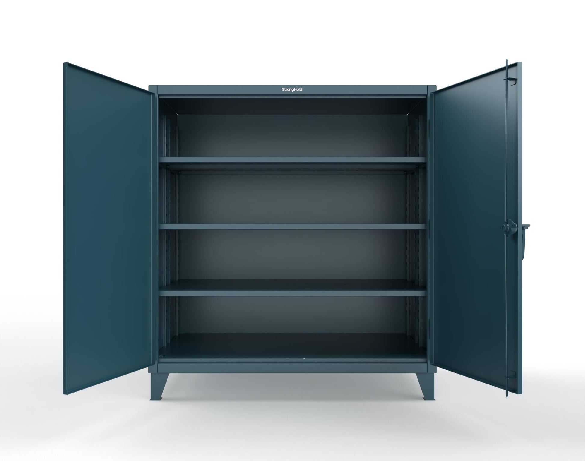 Extreme Duty 12 GA Cabinet with 3 Extra Deep Shelves - 60 In. W x 36 In. D x 66 In. H - 55-363-5001