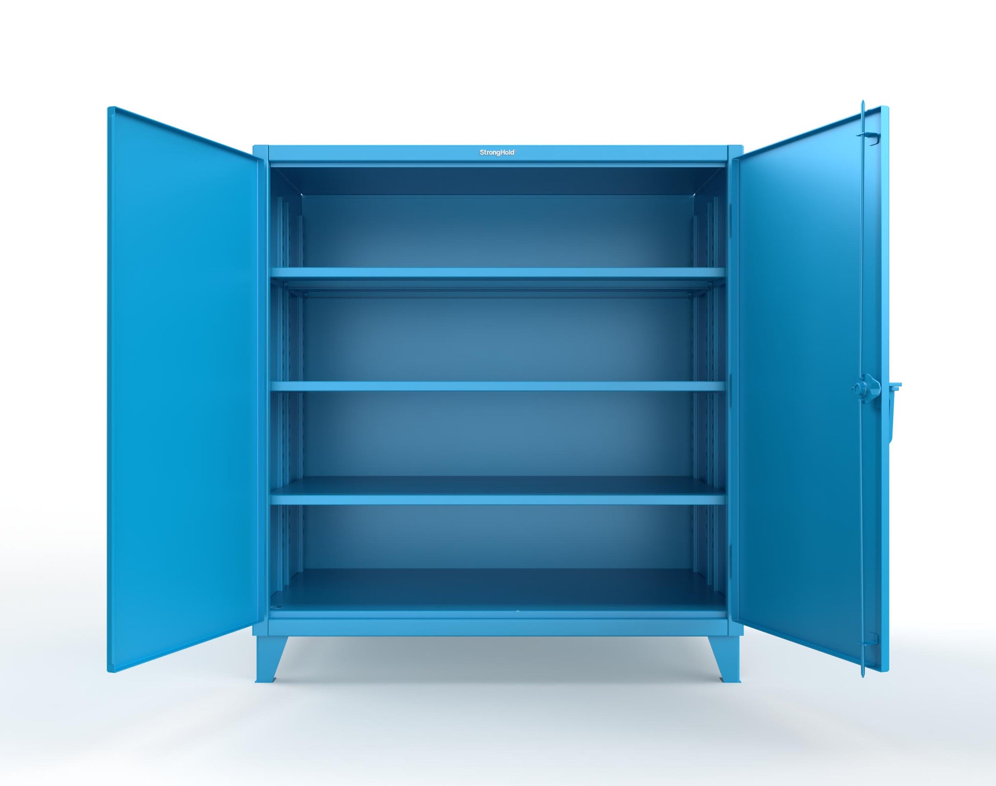 Extreme Duty 12 GA Cabinet with 3 Extra Deep Shelves - 60 In. W x 36 In. D x 66 In. H - 55-363-5012