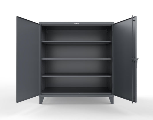 Extreme Duty 12 GA Cabinet with 3 Extra Deep Shelves - 60 In. W x 36 In. D x 66 In. H - 55-363-7024