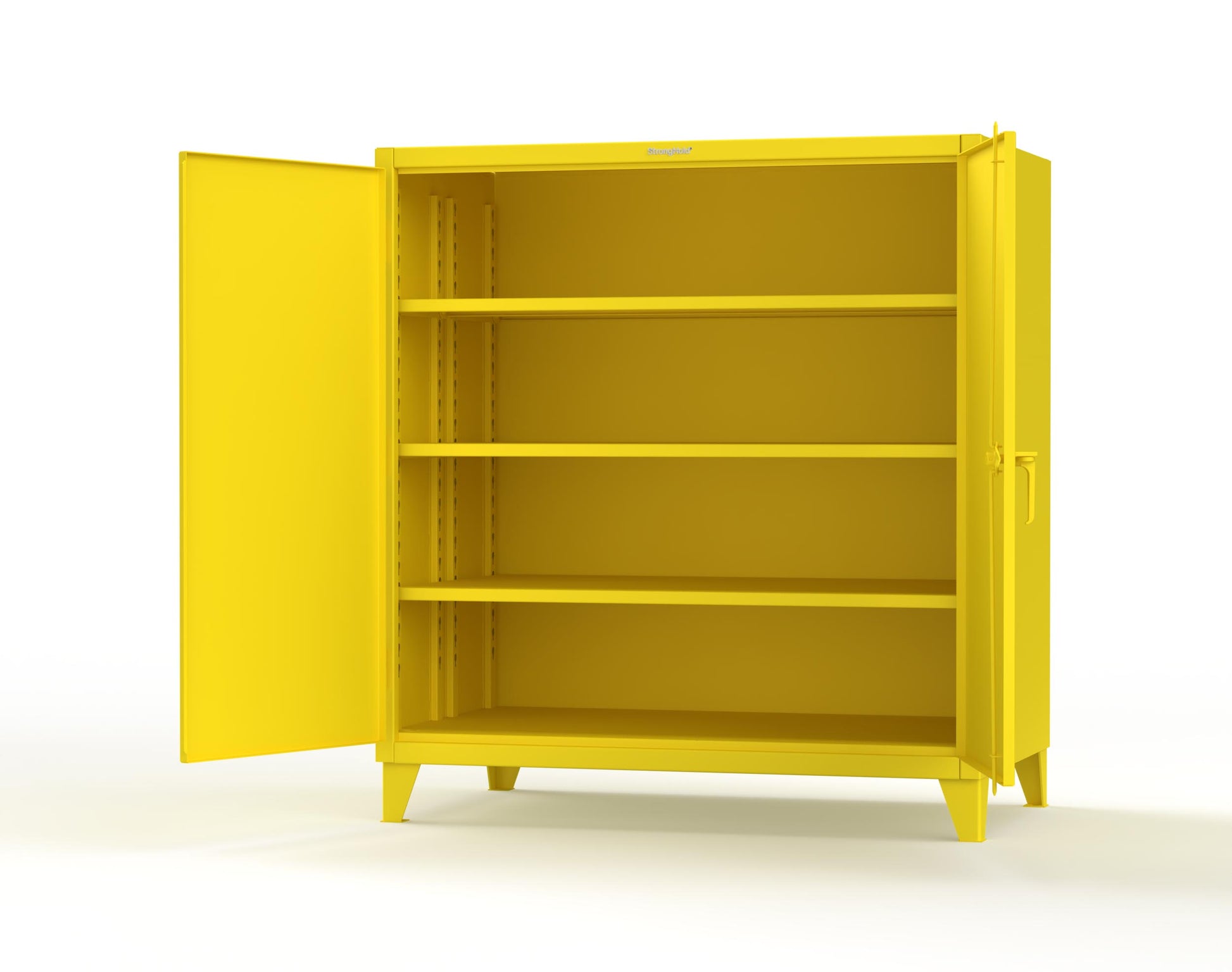 Extreme Duty 12 GA Cabinet with 3 Extra Deep Shelves - 60 In. W x 36 In. D x 66 In. H - 55-363-1021