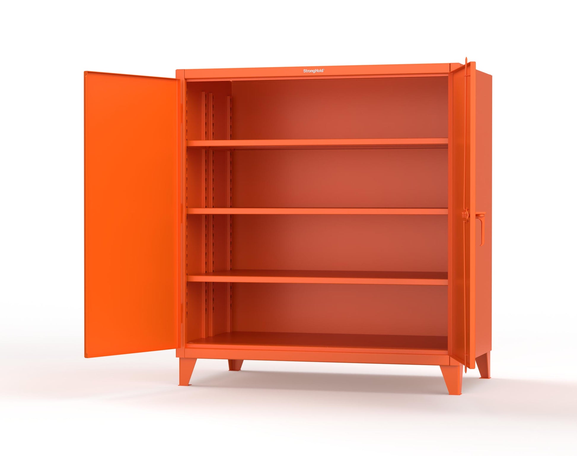 Extreme Duty 12 GA Cabinet with 3 Extra Deep Shelves - 60 In. W x 36 In. D x 66 In. H - 55-363-2009