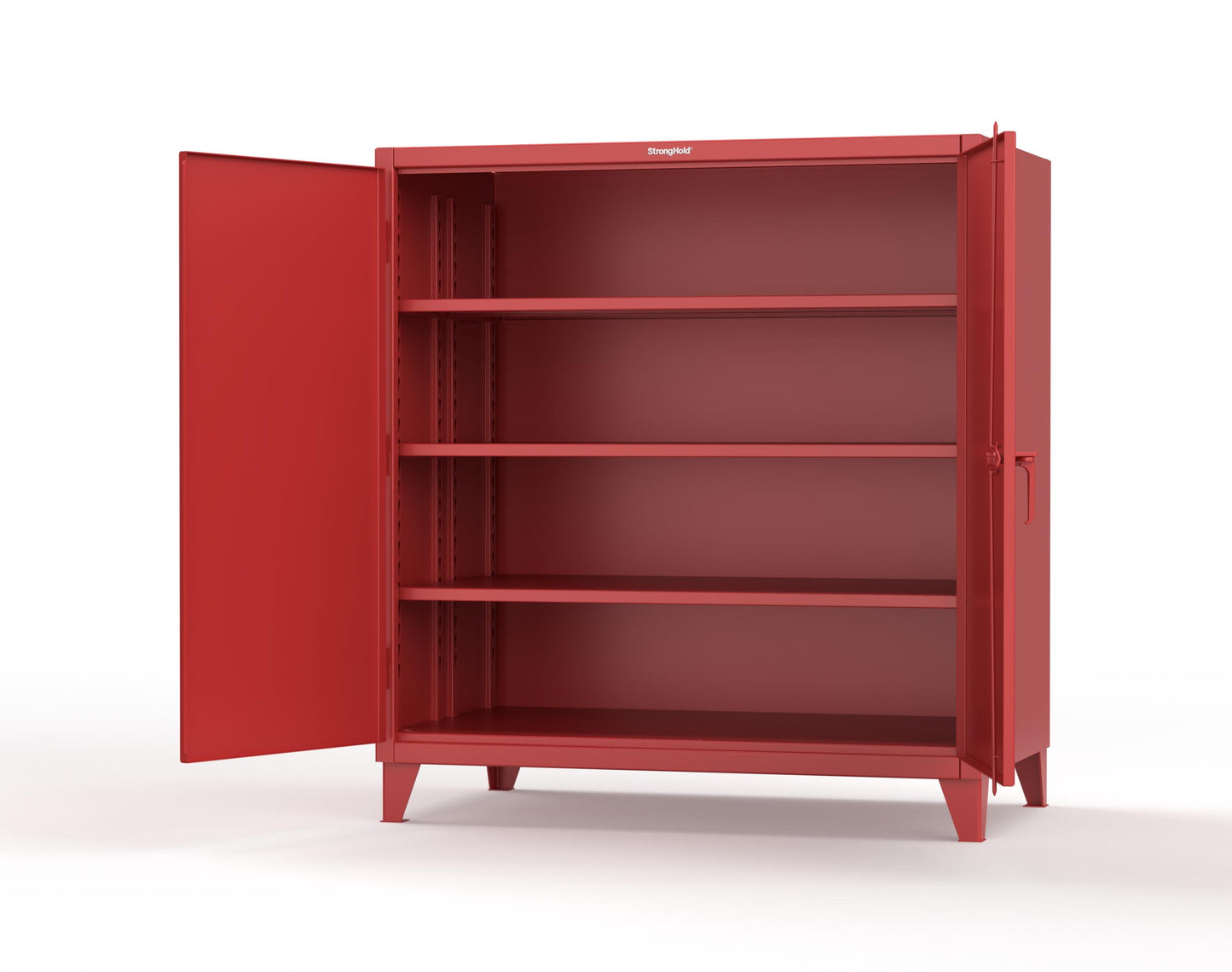 Extreme Duty 12 GA Cabinet with 3 Extra Deep Shelves - 60 In. W x 36 In. D x 66 In. H - 55-363-3001