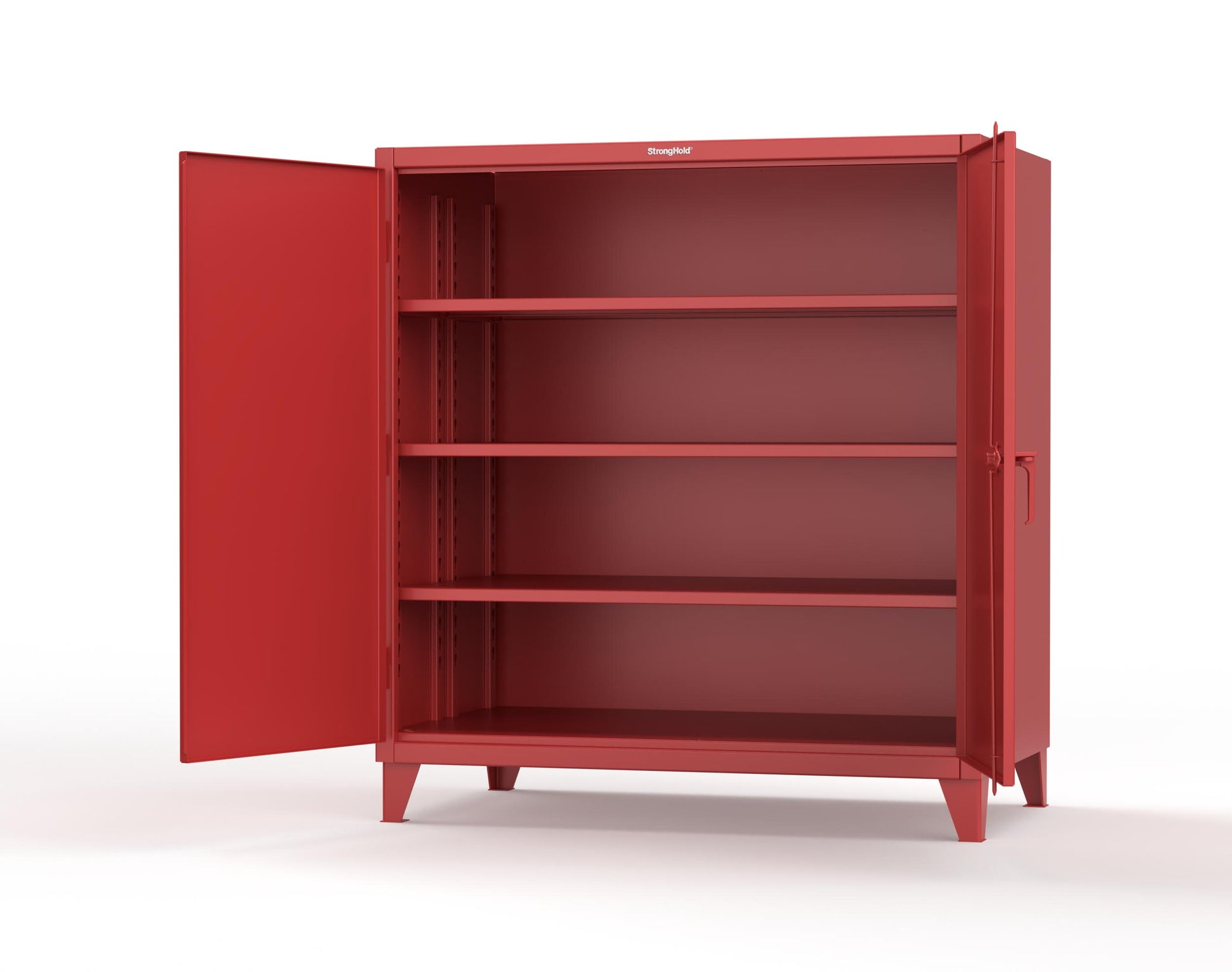 Extreme Duty 12 GA Cabinet with 3 Extra Deep Shelves - 60 In. W x 36 In. D x 66 In. H - 55-363-3001