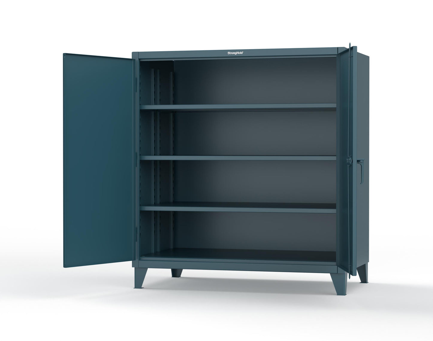 Extreme Duty 12 GA Cabinet with 3 Extra Deep Shelves - 60 In. W x 36 In. D x 66 In. H - 55-363-5001