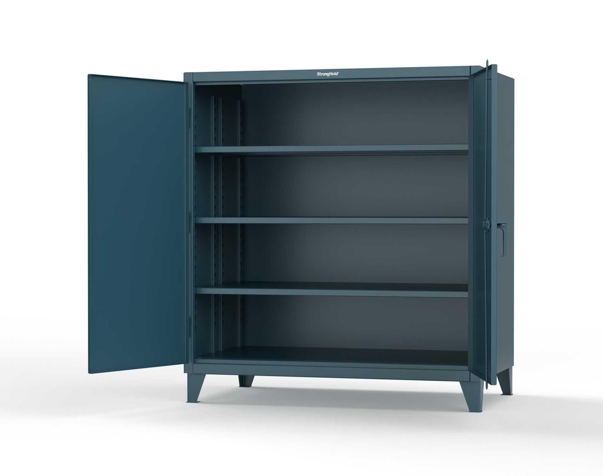Extreme Duty 12 GA Cabinet with 3 Extra Deep Shelves - 60 In. W x 36 In. D x 66 In. H - 55-363-5001