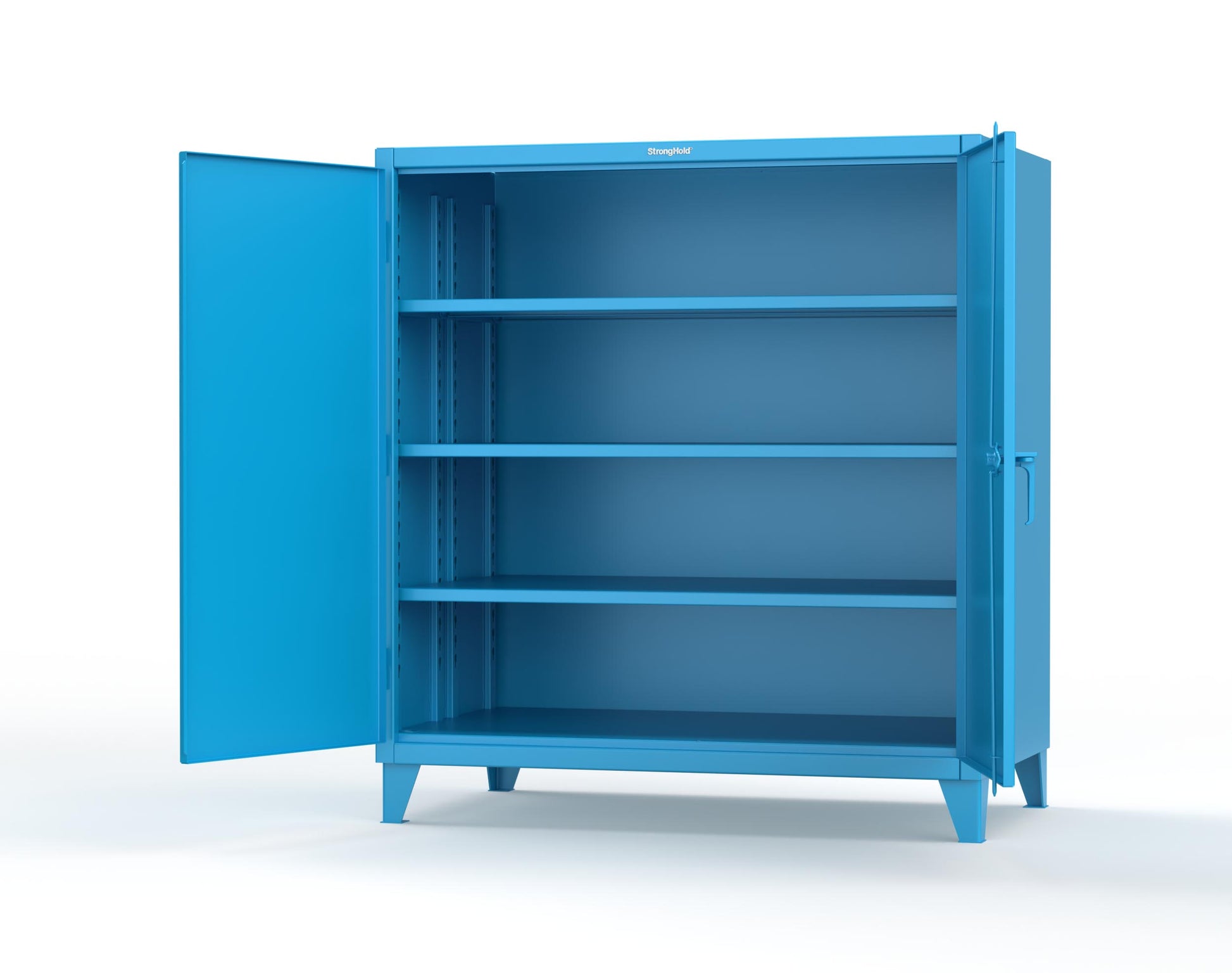Extreme Duty 12 GA Cabinet with 3 Extra Deep Shelves - 60 In. W x 36 In. D x 66 In. H - 55-363-5012