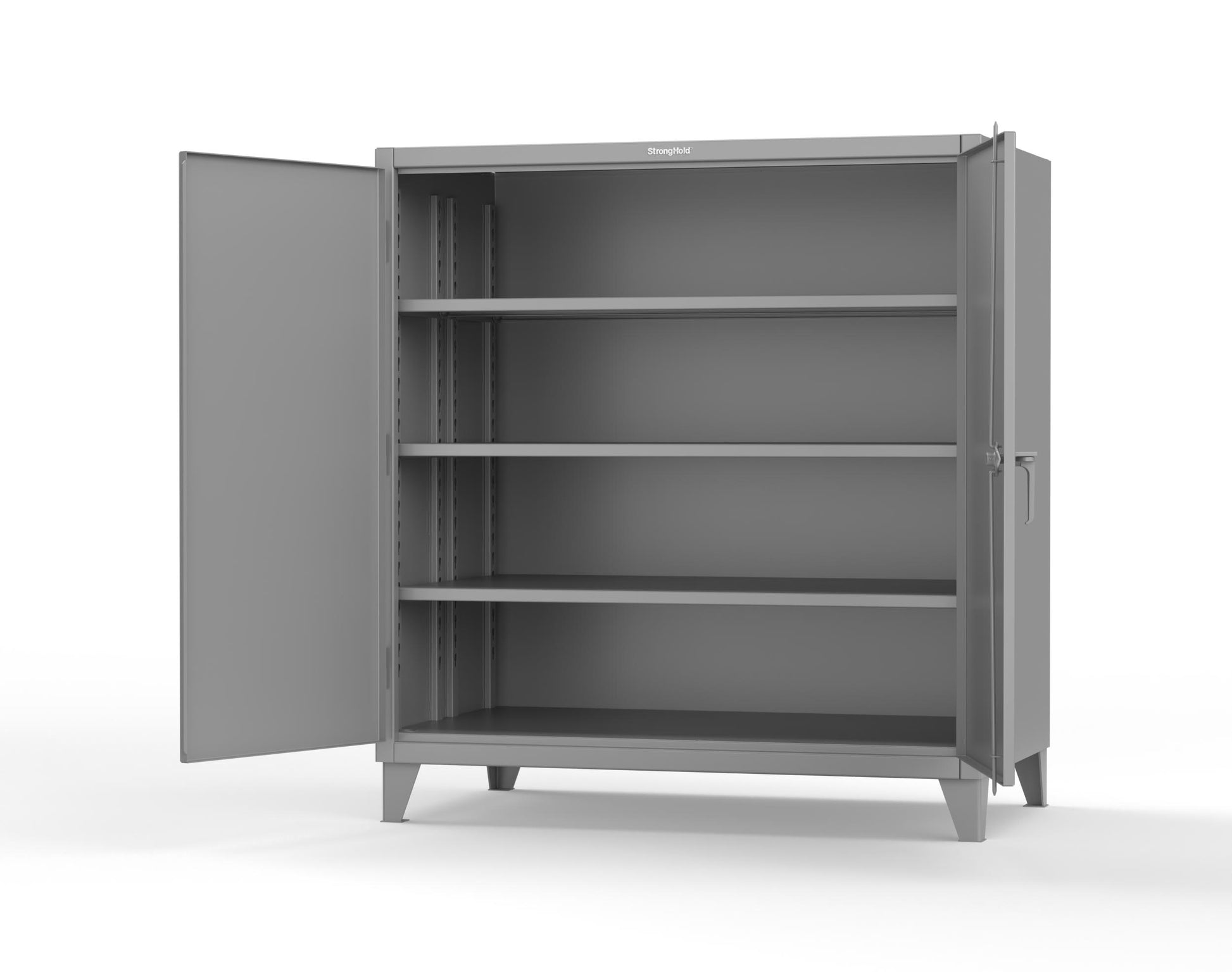 Extreme Duty 12 GA Cabinet with 3 Extra Deep Shelves - 60 In. W x 36 In. D x 66 In. H - 55-363-7037