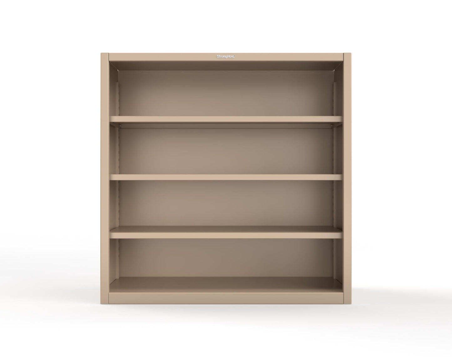 Extreme Duty 12 GA Closed Shelving Unit with 3 Shelves - 60 In. W x 24 In. D x 60 In. H - 55-CSU-243-1019