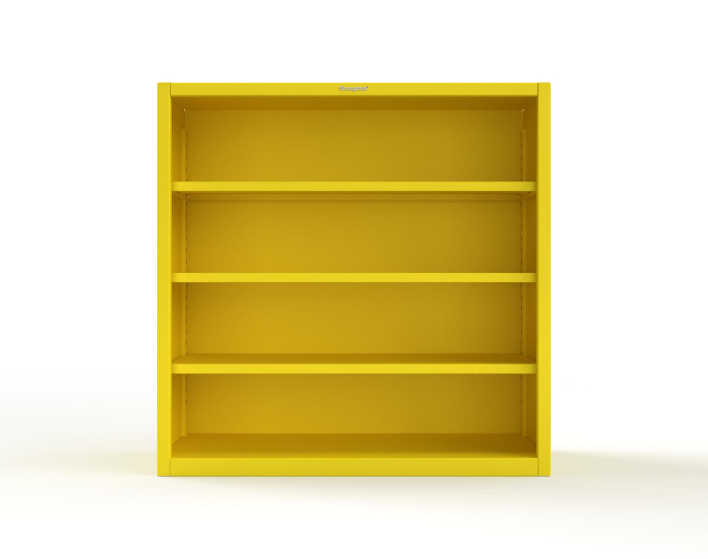 Extreme Duty 12 GA Closed Shelving Unit with 3 Shelves - 60 In. W x 24 In. D x 60 In. H - 55-CSU-243-1021