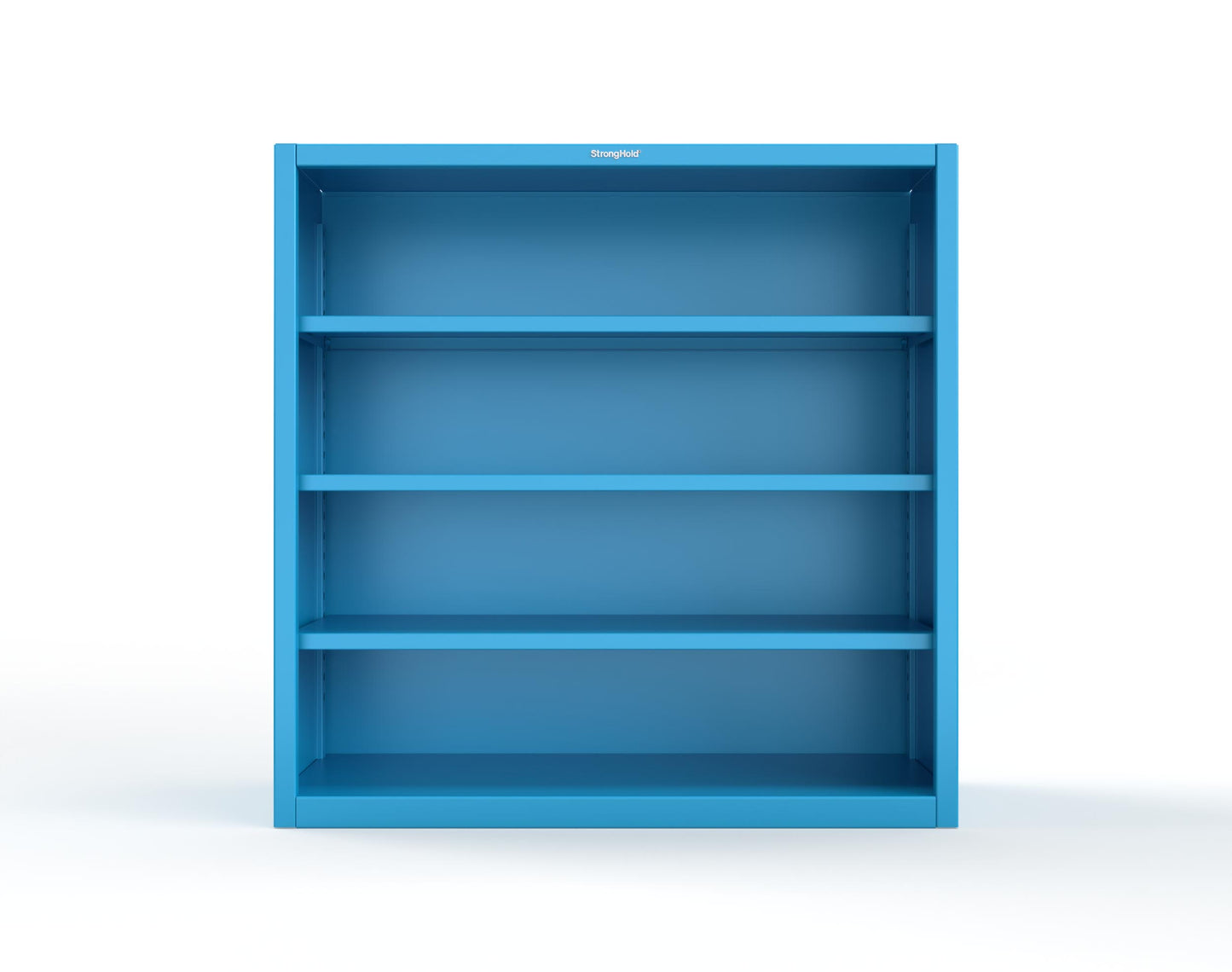 Extreme Duty 12 GA Closed Shelving Unit with 3 Shelves - 60 In. W x 24 In. D x 60 In. H - 55-CSU-243-5012