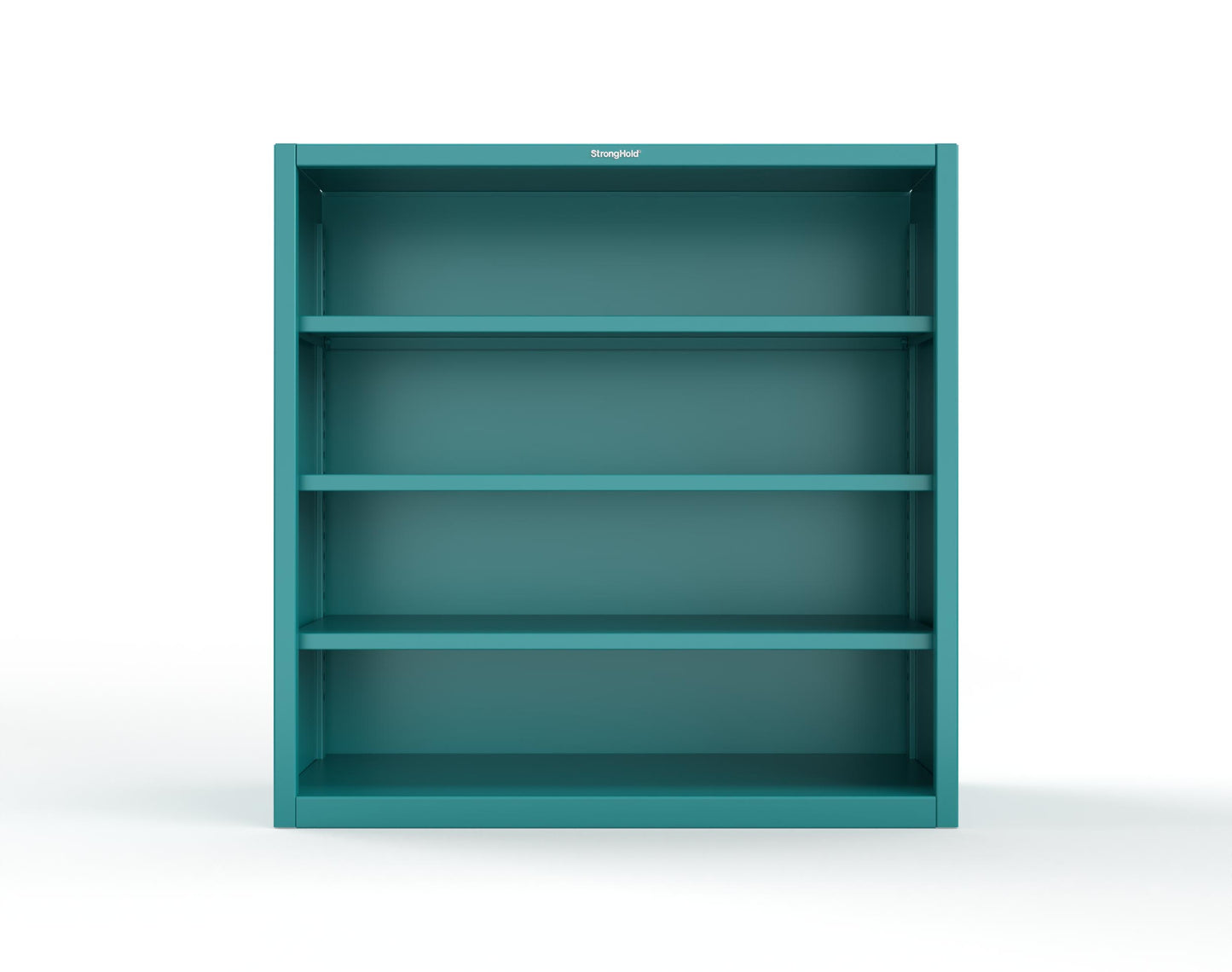 Extreme Duty 12 GA Closed Shelving Unit with 3 Shelves - 60 In. W x 24 In. D x 60 In. H - 55-CSU-243-5021