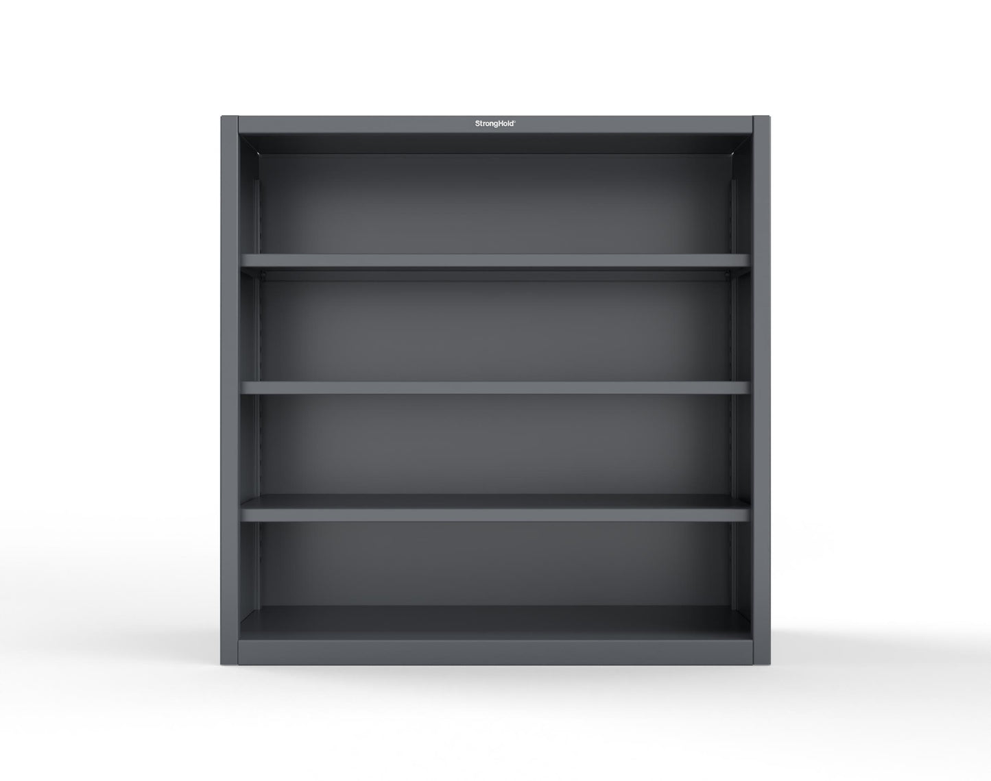 Extreme Duty 12 GA Closed Shelving Unit with 3 Shelves - 60 In. W x 24 In. D x 60 In. H - 55-CSU-243-7024