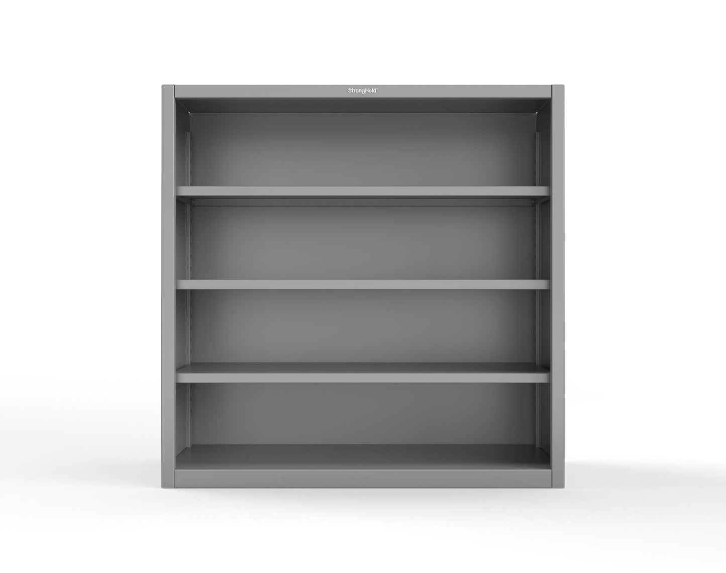 Extreme Duty 12 GA Closed Shelving Unit with 3 Shelves - 60 In. W x 24 In. D x 60 In. H - 55-CSU-243-7037