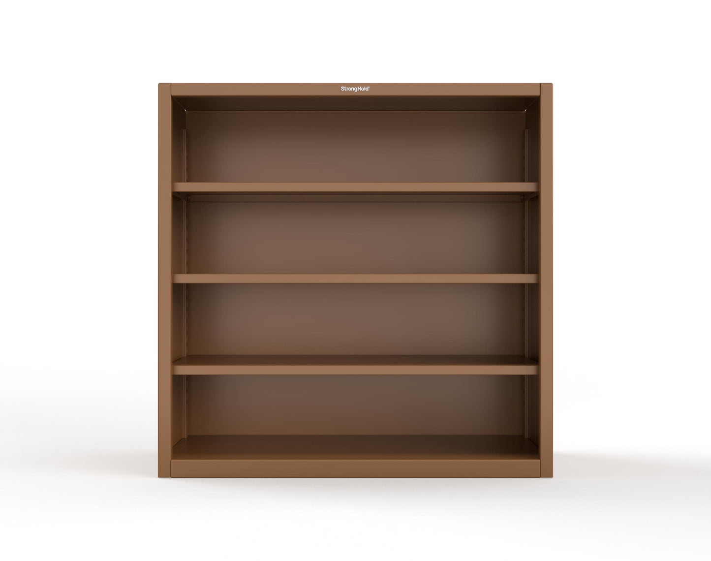 Extreme Duty 12 GA Closed Shelving Unit with 3 Shelves - 60 In. W x 24 In. D x 60 In. H - 55-CSU-243-8008