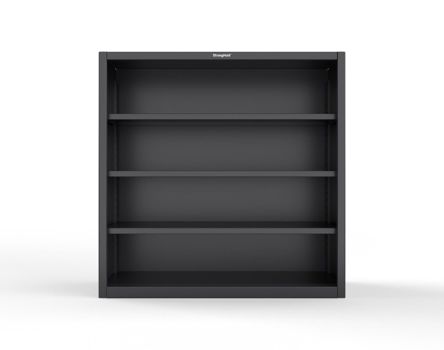 Extreme Duty 12 GA Closed Shelving Unit with 3 Shelves - 60 In. W x 24 In. D x 60 In. H - 55-CSU-243-9005