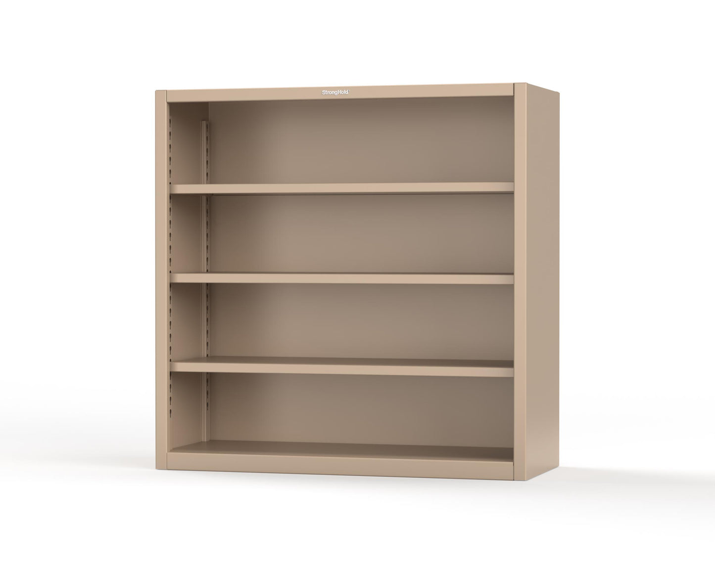 Extreme Duty 12 GA Closed Shelving Unit with 3 Shelves - 60 In. W x 24 In. D x 60 In. H - 55-CSU-243-1019