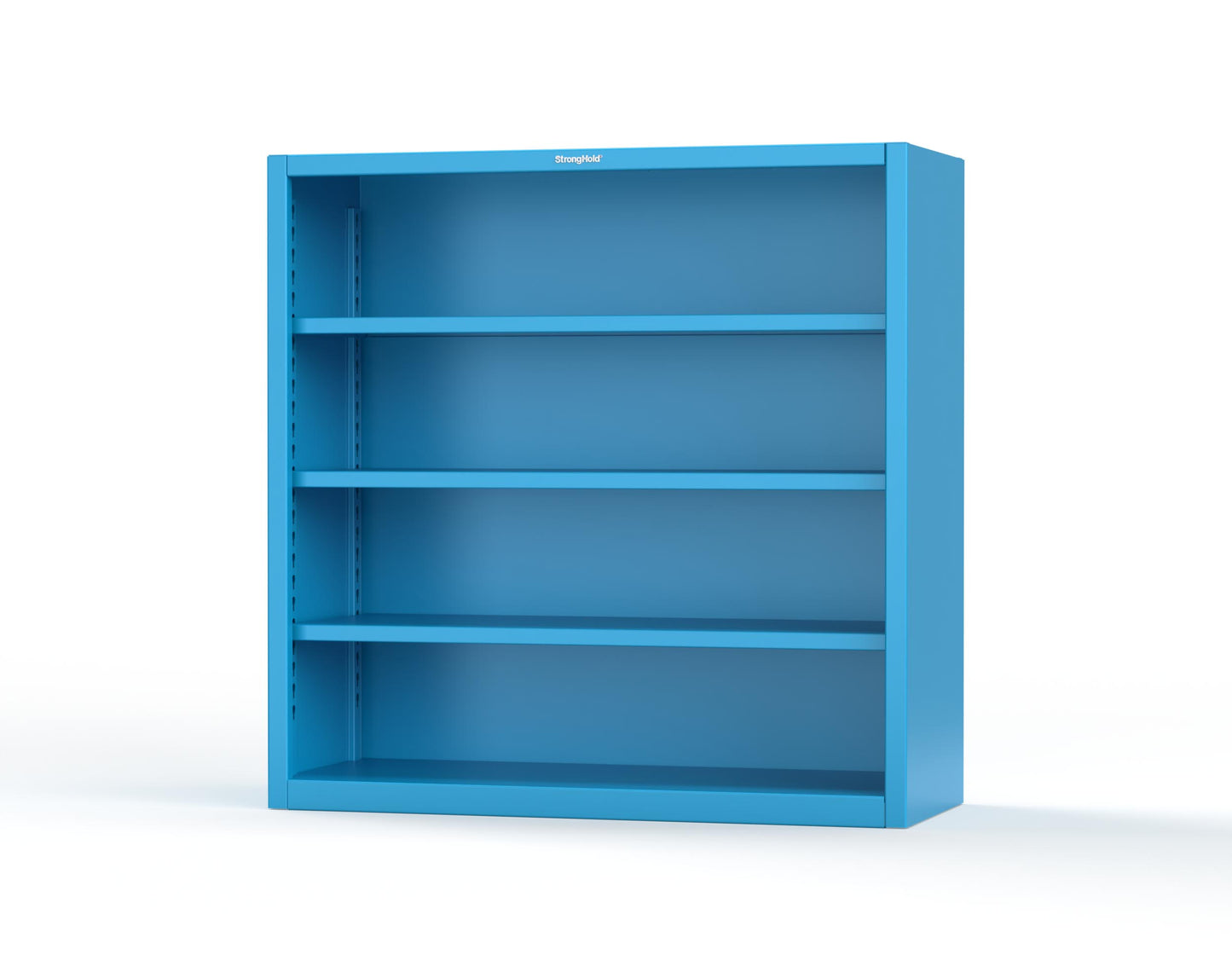 Extreme Duty 12 GA Closed Shelving Unit with 3 Shelves - 60 In. W x 24 In. D x 60 In. H - 55-CSU-243-5012